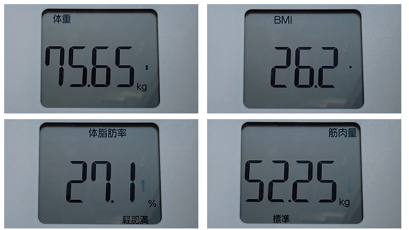 アラフィフオヤジの肉体改造：測定データ20251129（その1）