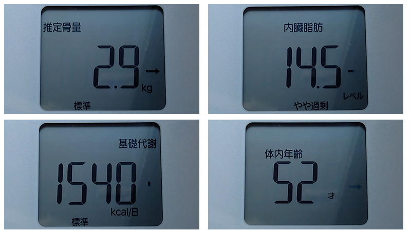 アラフィフオヤジの肉体改造記録20251116~1122 | Evolutionary-record アラフィフオヤジの肉体改造:測定データ20251122(その2)