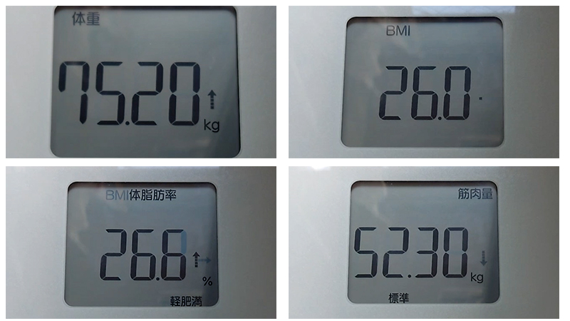 アラフィフオヤジの肉体改造記録20251130~1206 | Evolutionary-record アラフィフオヤジの肉体改造:測定データ20251206(その1)